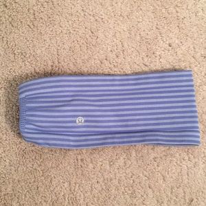Lululemon purple wise striped headband